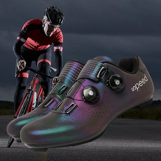 Professional Racing Road Bike Sneakers Colorful Light Breathable Self-locking Shoes - K-AROLE