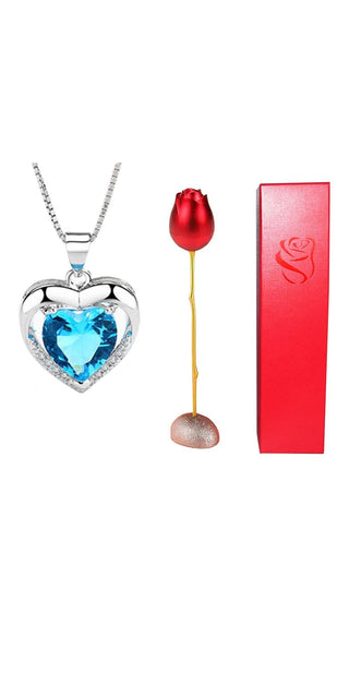 Enchanted Heart Collection: Eleganta hjärtformade kopparhalsband för alla tillfällen