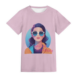 Unisex All-Over Print Adult Short Sleeve Tshirt K-AROLE Beauty in Balance - K-AROLE