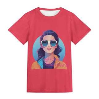 Unisex All-Over Print Adult Short Sleeve Tshirt K-AROLE Beauty in Balance - K-AROLE