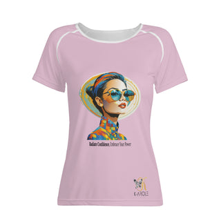 Fearless Heart, Limitless Dreams K-AROLE Womens  T shirt - K-AROLE