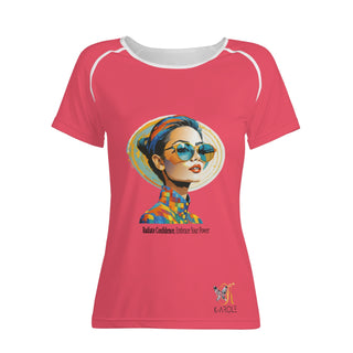 Fearless Heart, Limitless Dreams K-AROLE Womens  T shirt - K-AROLE