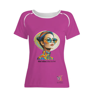 Fearless Heart, Limitless Dreams K-AROLE Womens  T shirt - K-AROLE