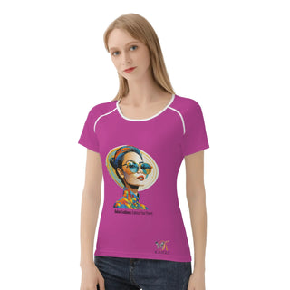 Fearless Heart, Limitless Dreams K-AROLE Womens  T shirt - K-AROLE