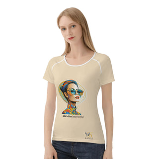 Fearless Heart, Limitless Dreams K-AROLE Womens  T shirt - K-AROLE