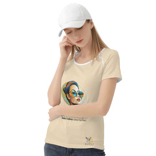 Fearless Heart, Limitless Dreams K-AROLE Womens  T shirt - K-AROLE