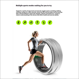 2024 Smart Ring For Men Women Heart Rate Blood Oxygen