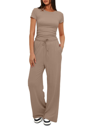 Trendy Casual Solid Color Jumpsuit For Women