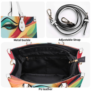 Vários tamanhos atualizados bolsa de couro PU para mulheres de luxo
