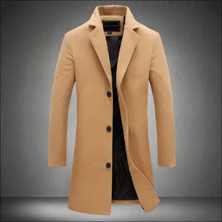 Autumn And Winter New Mens Solid Color Casual Business