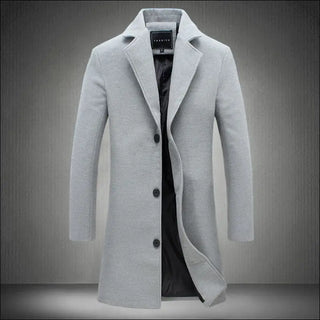 Autumn And Winter New Mens Solid Color Casual Business