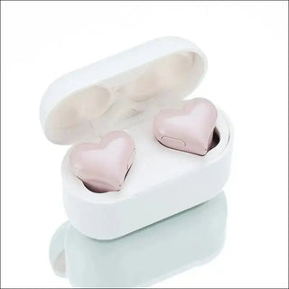 Charming Heart - Shaped Wireless Earbuds for Women - K - AROLE