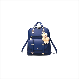 Chic Floral Backpack with Embroidered Details - bags