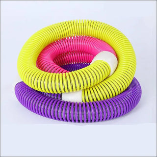 Colorful Resistance Exercise Loop Set - Versatile Fitness Bands for Home Workout - K - AROLE