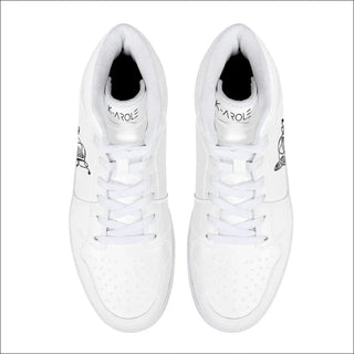 Copy of D16 High-Top Synthetic Leather Sneakers - White