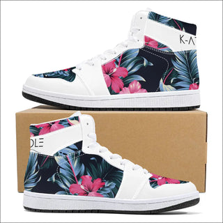 Copy of Stylish K-AROLE Floral Printed High-Top Sneakers