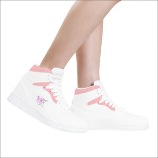 D17 High Top Synthetic Leather Sneaker - sneaker