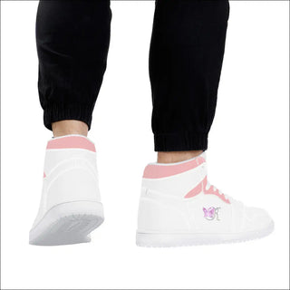 D17 High Top Synthetic Leather Sneaker - sneaker