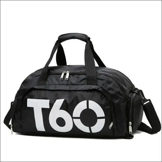 Durable T60 Sports Gym Duffel Bag