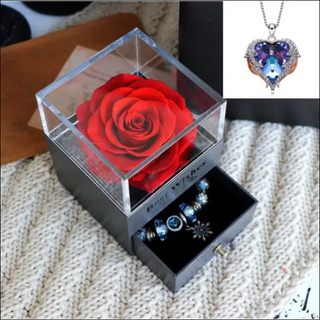 Elegant Crystal Heart Pendant Necklace
Dazzling Crystal-Studded Heart Pendant on Silver Chain K-AROLE