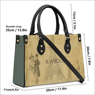 Elegant K-AROLE™️ Premium Tote Bag with Metallic