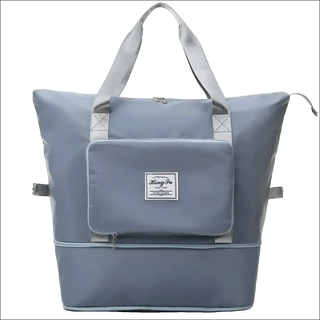 Elegant Silver Tote Bag - K-AROLE Convertible Backpack