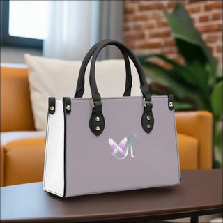 Elegant Women’s Satchel Handbag with Butterfly Charm