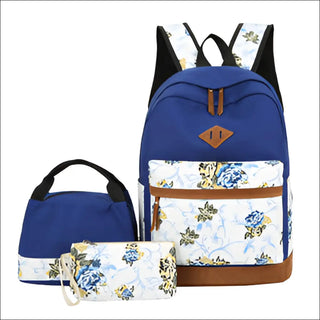 Enchanting Japanese Style Backpack with Floral Accents