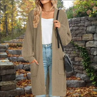 European And American Loose Lantern Sleeve Sweater