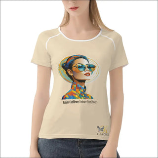 Fearless Heart Limitless Dreams K-AROLE Womens T shirt