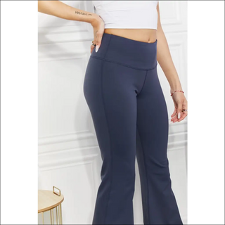 Full Size Taking Leaps Active Flare Yoga Pants