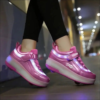 Glowing Skate Roller Sneakers K-AROLE