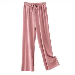 High Waisted And Draped Student Casual Pants