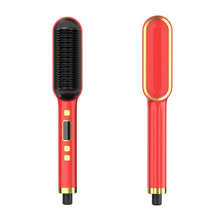 Household Negative Ion Does Not Hurt Hair Curling Iron - Red