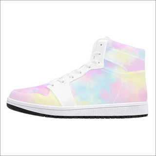 Iridescent High-Top Sneakers: Elevate Your Streetwear Style