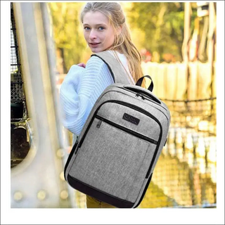 K - AROLE™️ Convertible Travel Backpack with USB Charging Port - K - AROLE