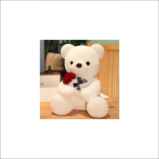 K-AROLE™️ Cute Plush Bear Doll - Charming Floral