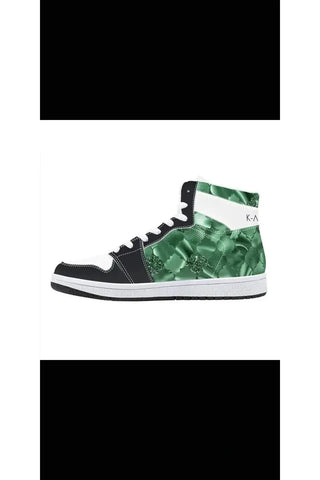 K - AROLE™️ Vibrant Camo - Inspired High Top Sneakers - K - AROLE