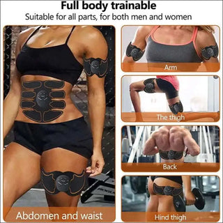 K - AROLE Electric Muscle Stimulator - Rechargeable Abdominal Trainer - K - AROLE