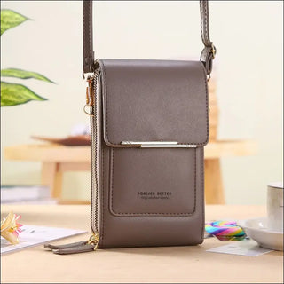 K-AROLE™️ Elegant Crossbody Leather Phone Bag - Style