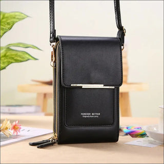 K-AROLE™️ Elegant Crossbody Leather Phone Bag - Style