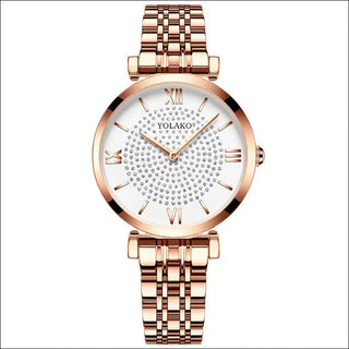 K-AROLE™️ Elegant Crystal Women’s Bracelet Watch - YXB