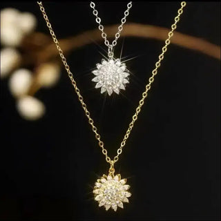 K-AROLE™️ Elegant Sunflower Pendant Necklace