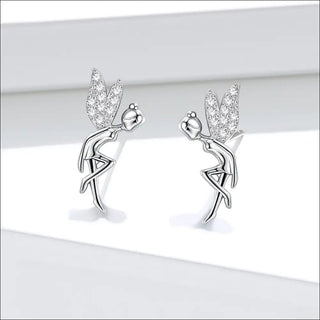 K-AROLE™️ Enchanting Crystal Fairy Stud Earrings