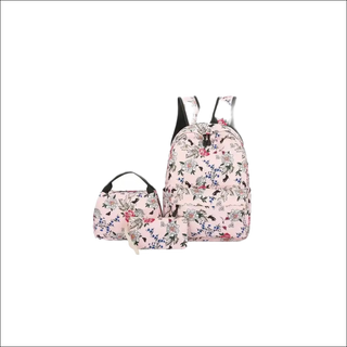 K-AROLE™️ Floral Backpack and Lunch Bag Set - Stylish