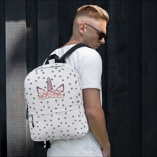 K-AROLE Floral Backpack with Leather Accents