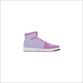 K-Arole High-Top Pastel Leather Sneakers - sneakers