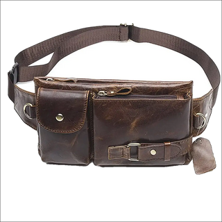 K-AROLE™️ Homme Echt-Leather Convertible Belt Bag