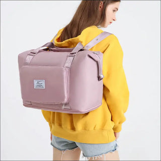 K-AROLE™️ Lavender Foldable Travel Tote Bag