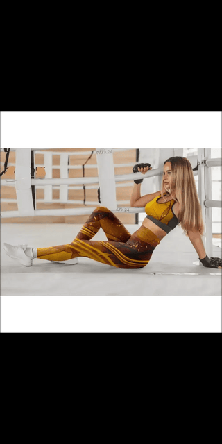 K - AROLE™️ Vibrant Metallic Leggings - Elevate Your Athleisure Style - K - AROLE